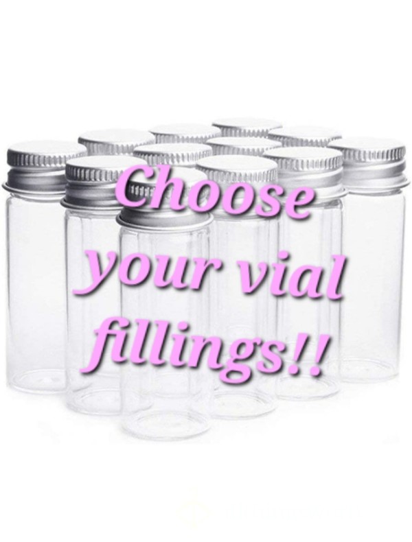 🧪🧪🧪 Choose Your Own Vial Fillings! | Free UK P&P 🇬🇧 | Customise And Add-ons Available