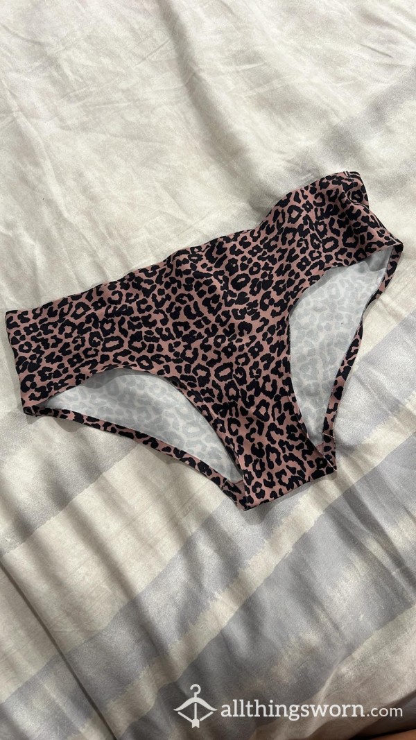 RAWR! Cheetah Print Panties 🐆  24 Hour Wear Or Longer 🥵🥵🥵