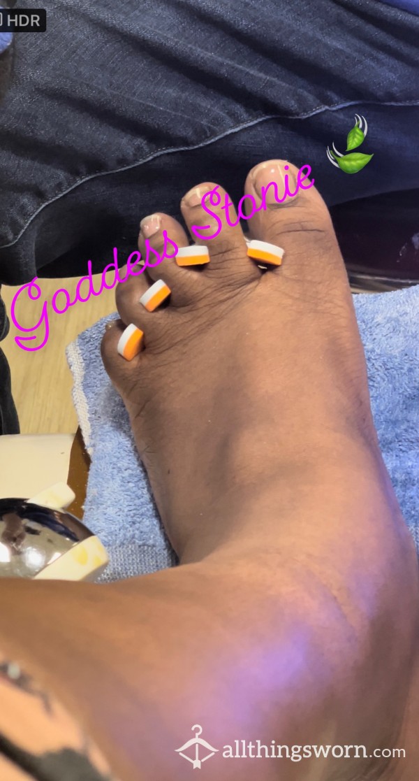 10+ Min Video Of Mr Lee Polishing My Size 10 🦶🏾 Toes