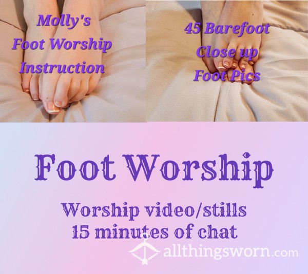 👣🧎Foot Worship Chat Session With Pre-made Video🧎‍➡️👣