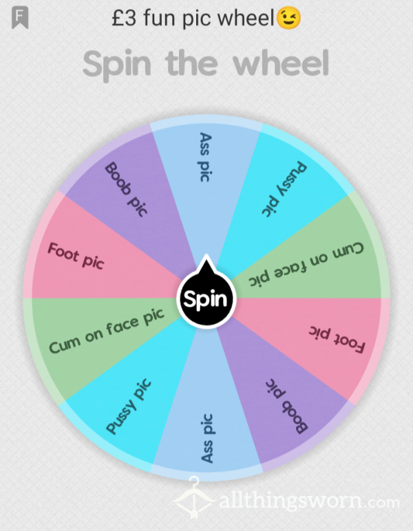 £3 Fun Pic Wheel