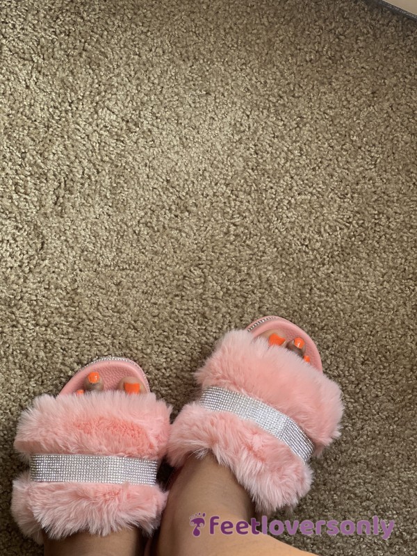 5 Pink Platform Heels Feet Pics