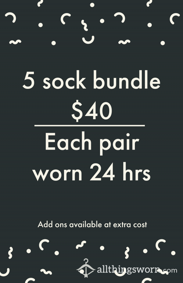 5 Sock Bundle