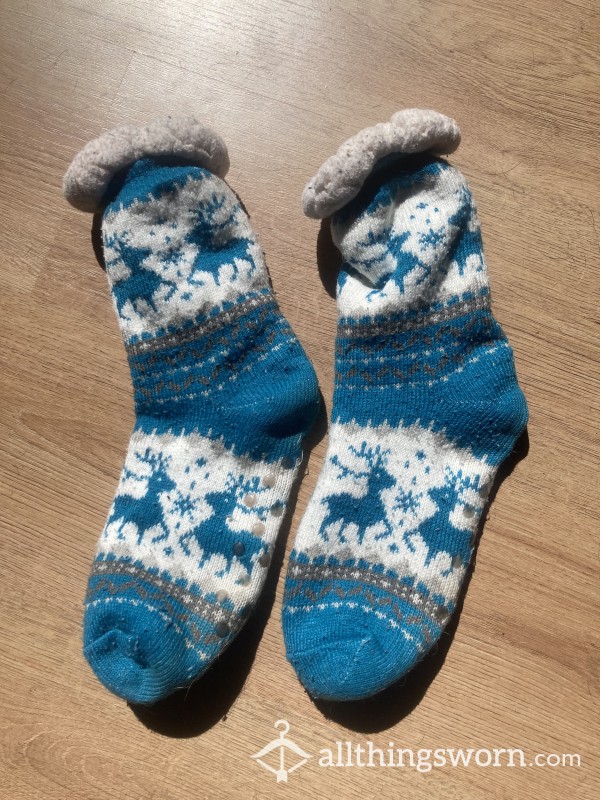 5-year Old Fluffy Socks