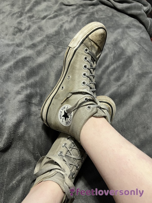 5+ Year Old Well Loved Imprinted Converse