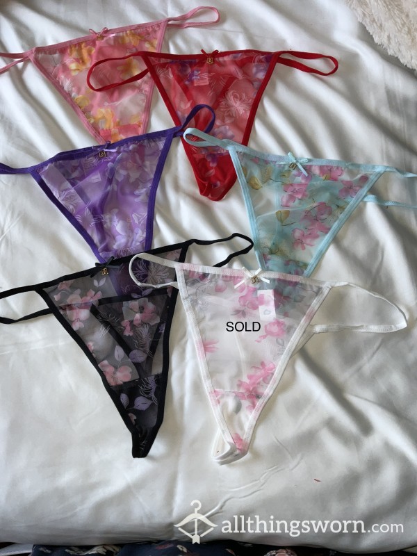 6 Floral G-Strings To Choose From
