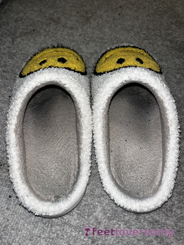 6 Month Worn, Unwashed, Dirty, Sweaty Slippers 💛 - SOLD!