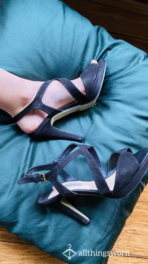 8 Years Old Worn-out Sexy Black High Heels 👠 Size EU 37