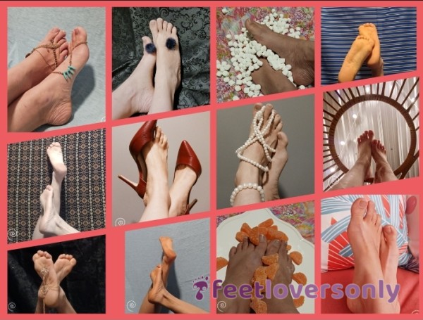 A Designer Variety Of Feet Pics.