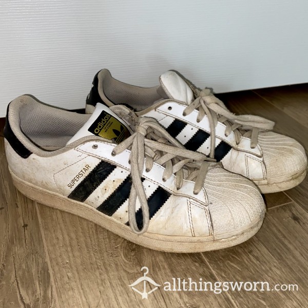 Old Adidas Superstars🌟 2-Week Wear
