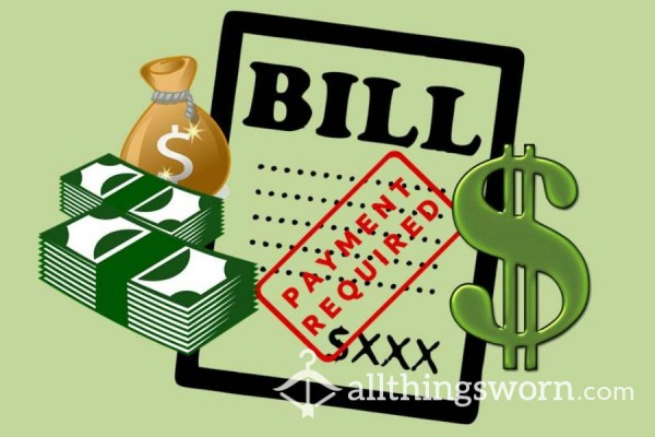 Adopt A Bill For The Month