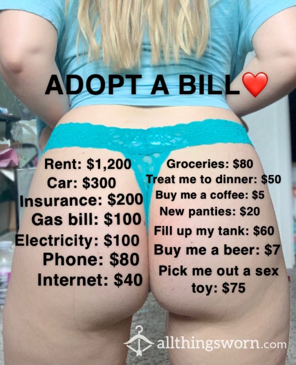Adopt A MILF’s Bills