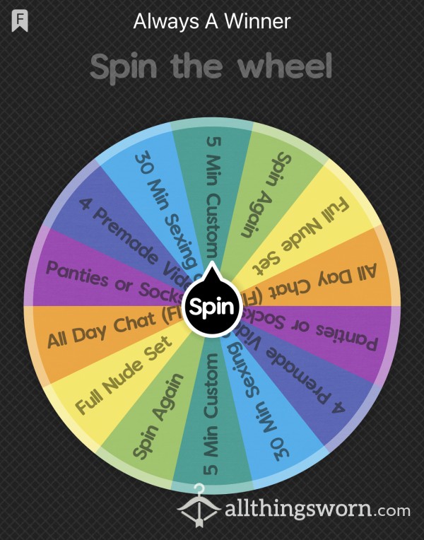 Always A Winner | Spin Game