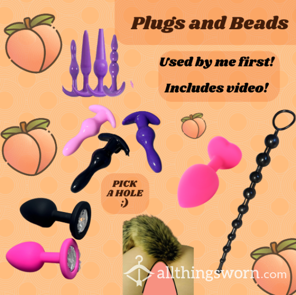 Anal Beads And Plugs👅💦💋