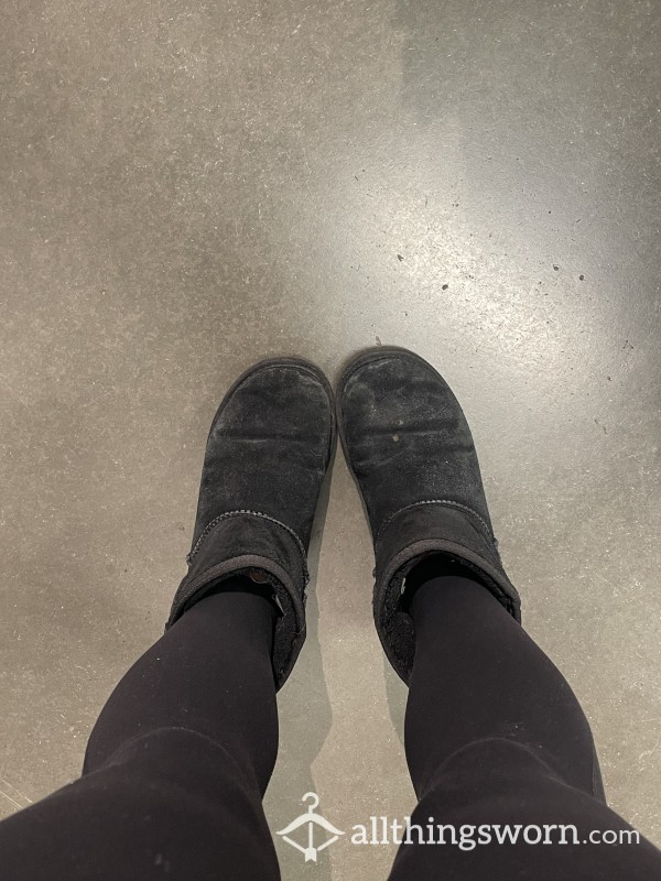 Ankle Black Minnetonka Boots