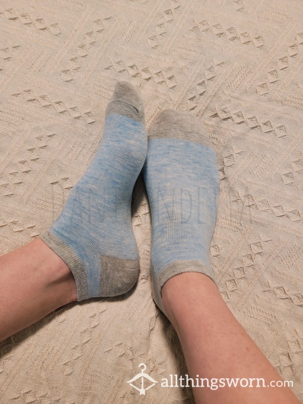 Ankle Socks/  No Show - Blue