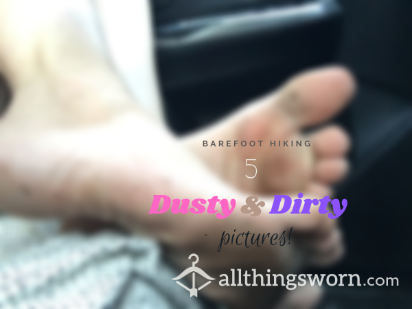 Barefoot Hiking Dirty Foot Worship
