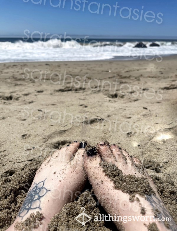 Beach 🏝 Feet Photos 🖤