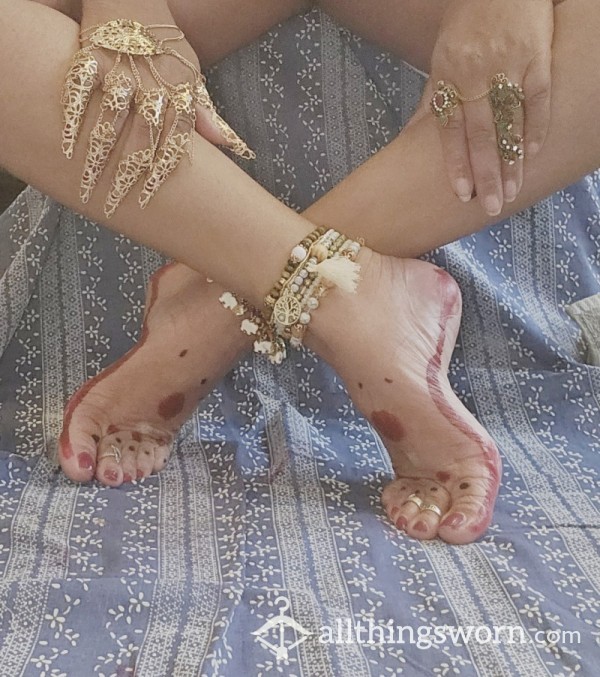 Henna 🎨 Tattoo Feet 🐾 Pics