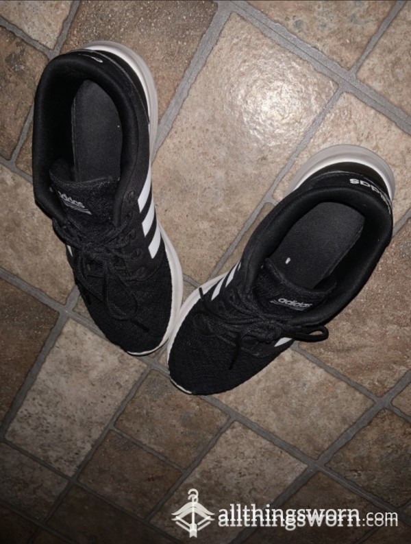 Gym Shoes Black Adidas Size 6