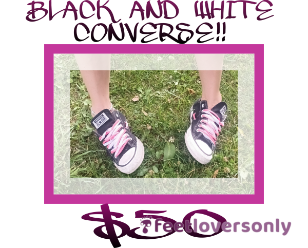 Black And White Converse
