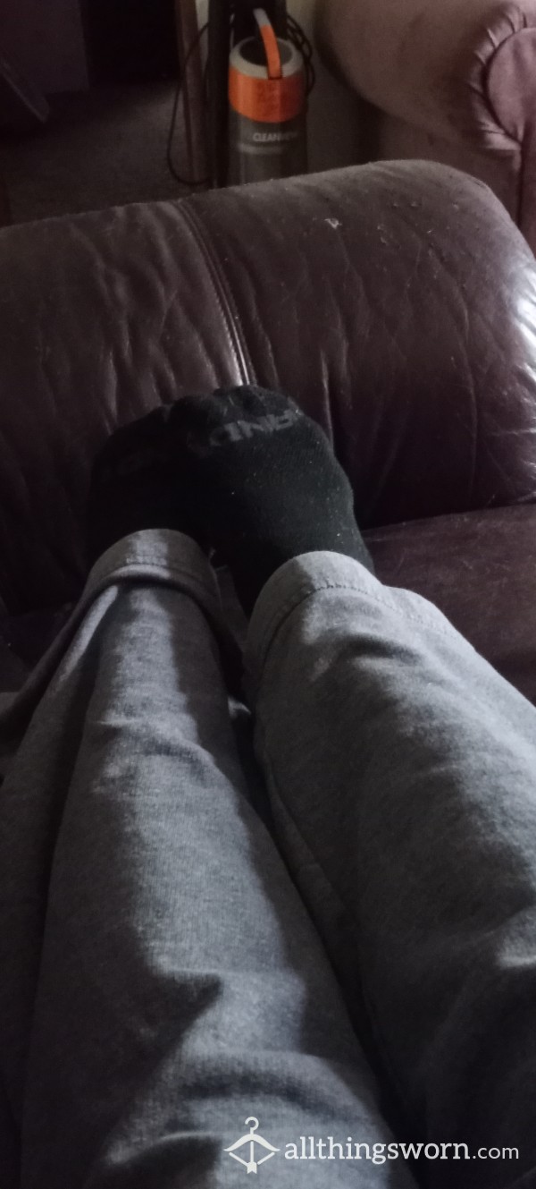 Black AND1 Socks