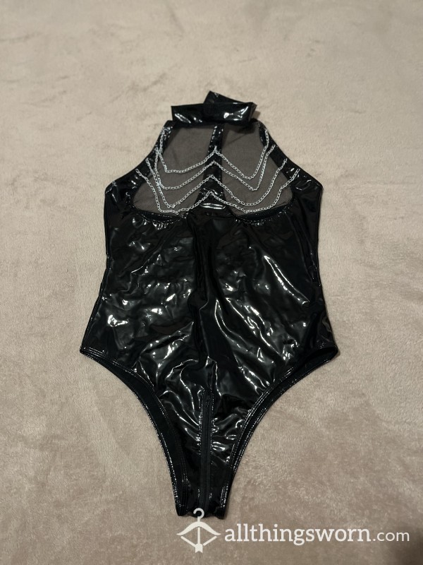 Black Bodysuit With Chains