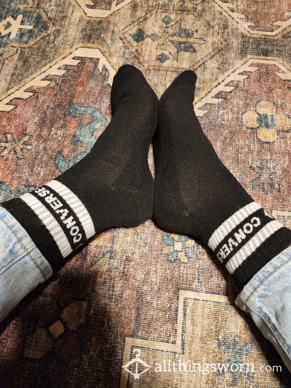 Black Converse Socks! 🧦