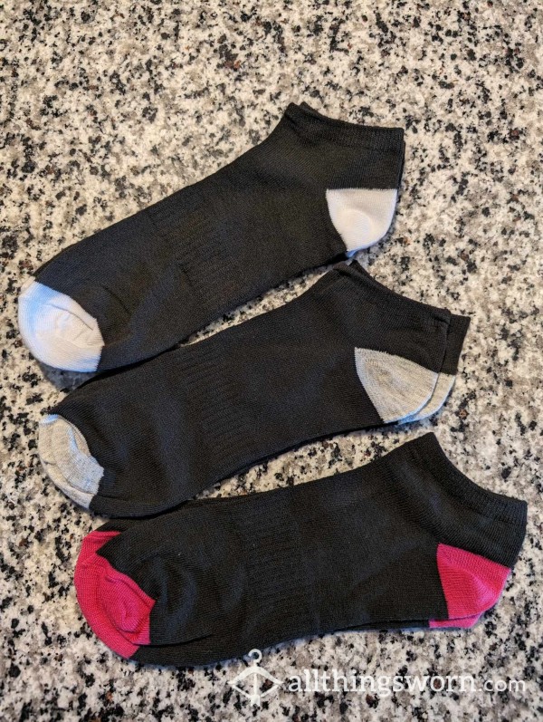 Black Gym Socks