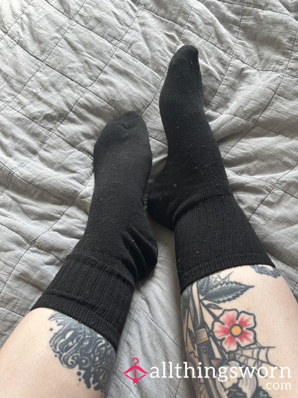 Black Workout Socks 💦
