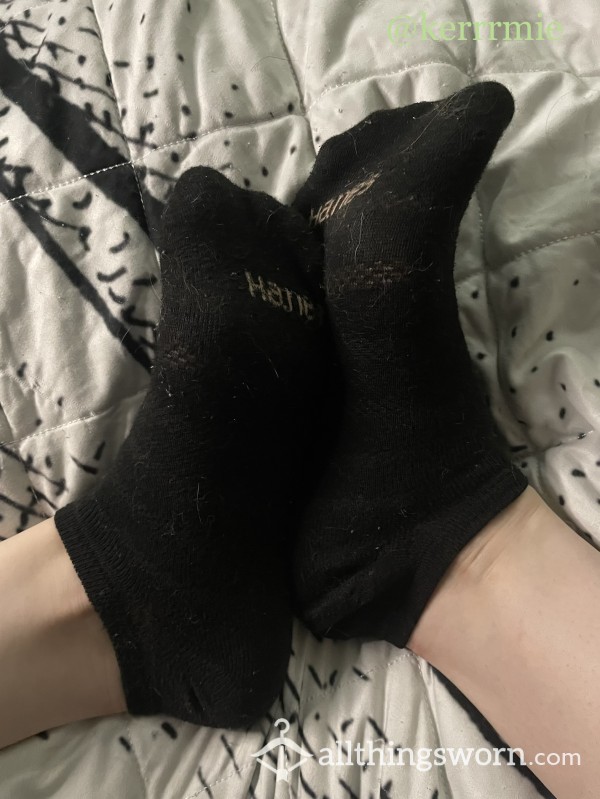 Black Hanes Socks