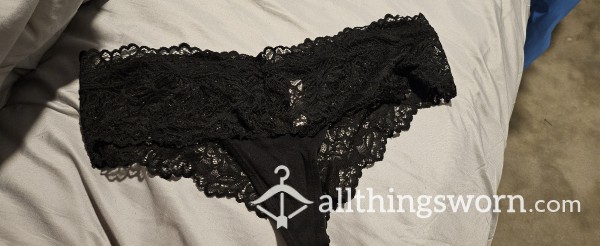 Black Lace Cheekster Panty