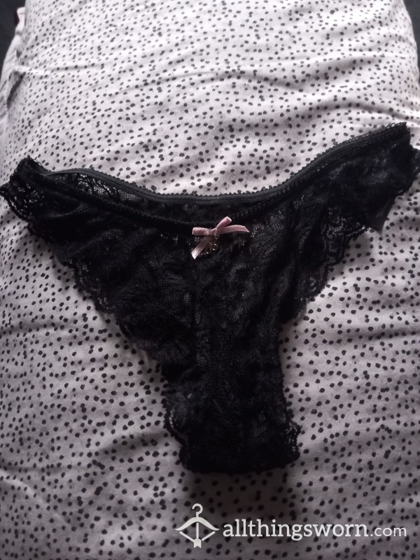 Black Lacy Panties