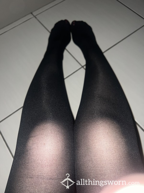 Black Semi Sheer (60 Denier) Pantyhose/stockings/tights $35aud