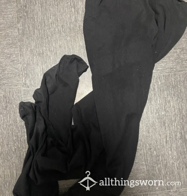 Black Smelly Tights 4 Days Worn Smells In All Areas