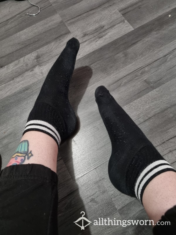 Black Sweaty Socks