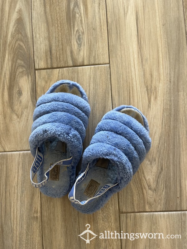 Blue Ugg Slippers