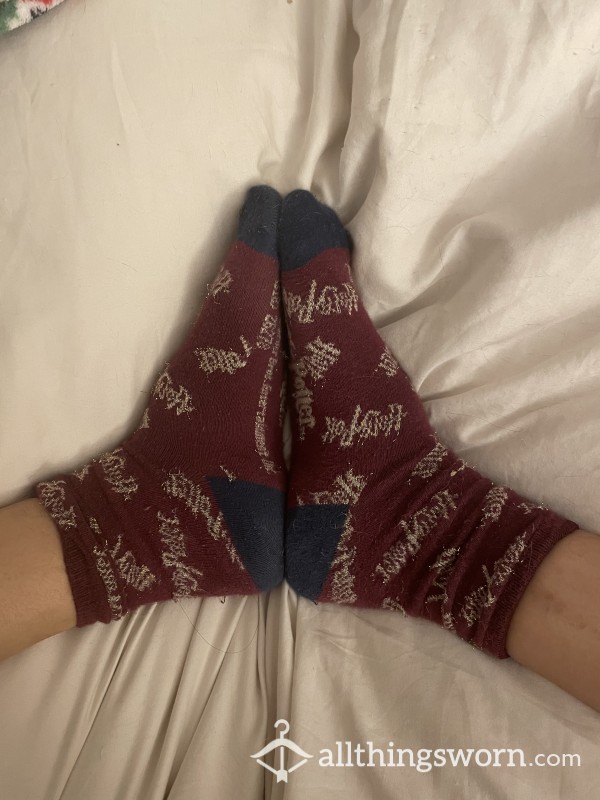 Breathe In For My Dirty Harry Potter Socks Size 5