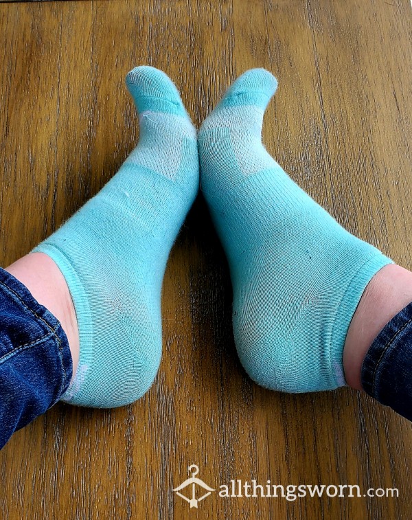 Bright Blue Socks - 48hrs