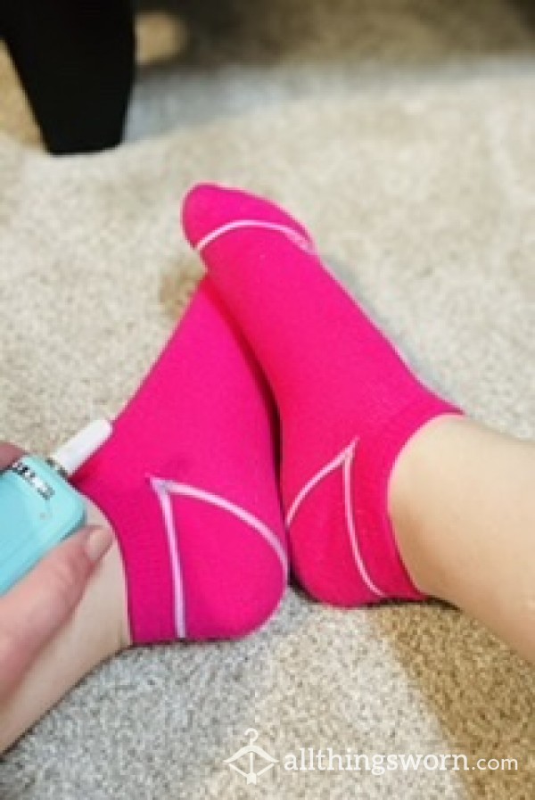 Bright Neon Ankle Socks