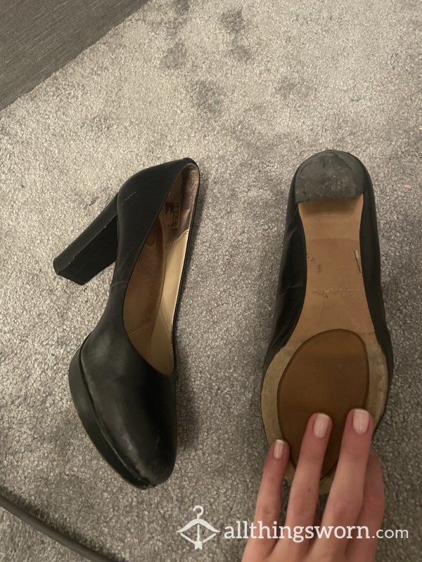 Cabin Crew Used Heels Size UK 4 Smelly And Overworked