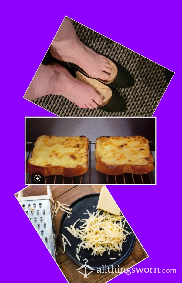 Cheesy (feet) On Toast 😋