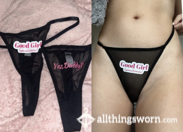 Choice Of 2 Naughty Panties 😋