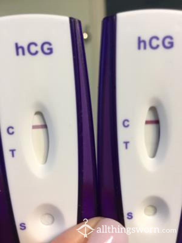 Choice Of Negative Pregnancy Test Or Covid Test