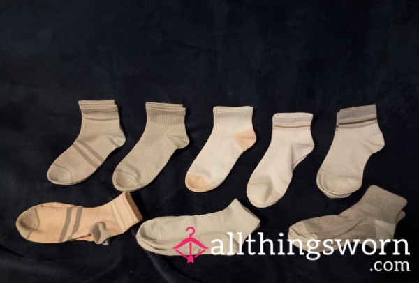 Chose Your Own Socks! Bundle Lot Of Cute Soft Socks I Bought! Chose What Socks You Want Me To Wear!!