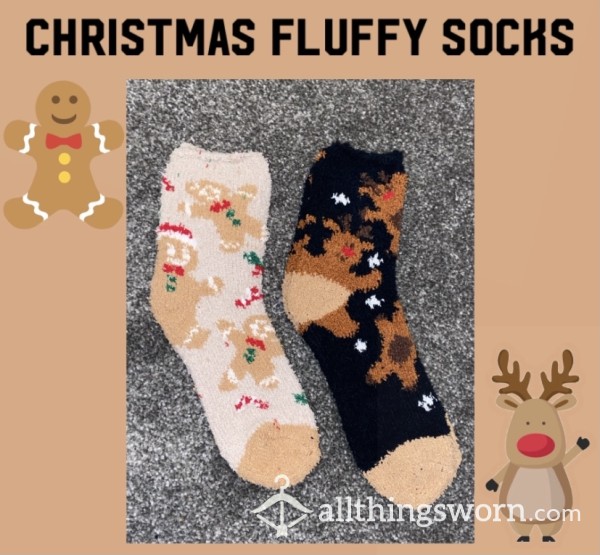 Christmas Fluffy Socks🦶🏻