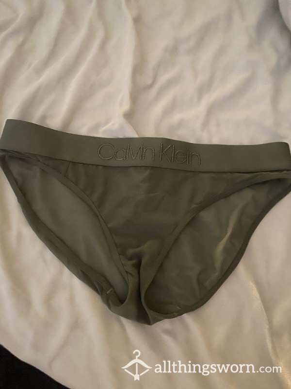 Ck Green Sheer Panties