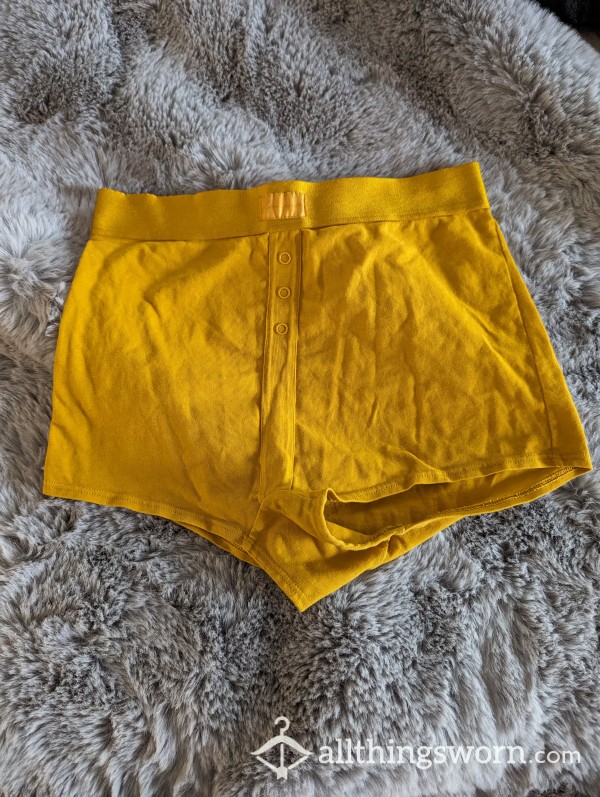 *Clean-out Discount* VS High Waisted Yellow Panties