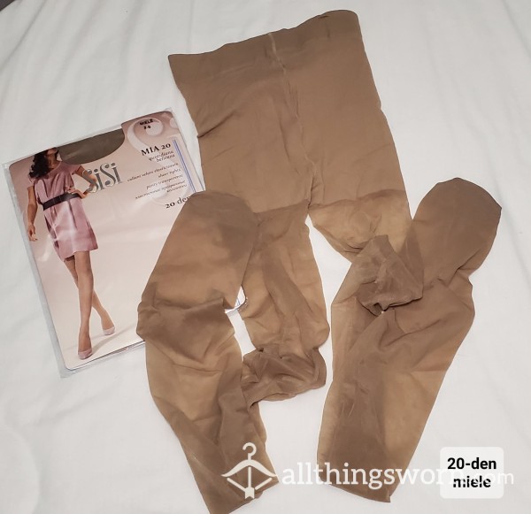 Clearance. Nylons. Nude 20-den Pantyhose. SISI Brand
