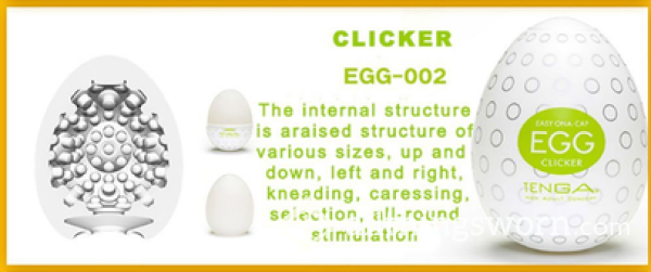Clicker Tenga Egg + Video